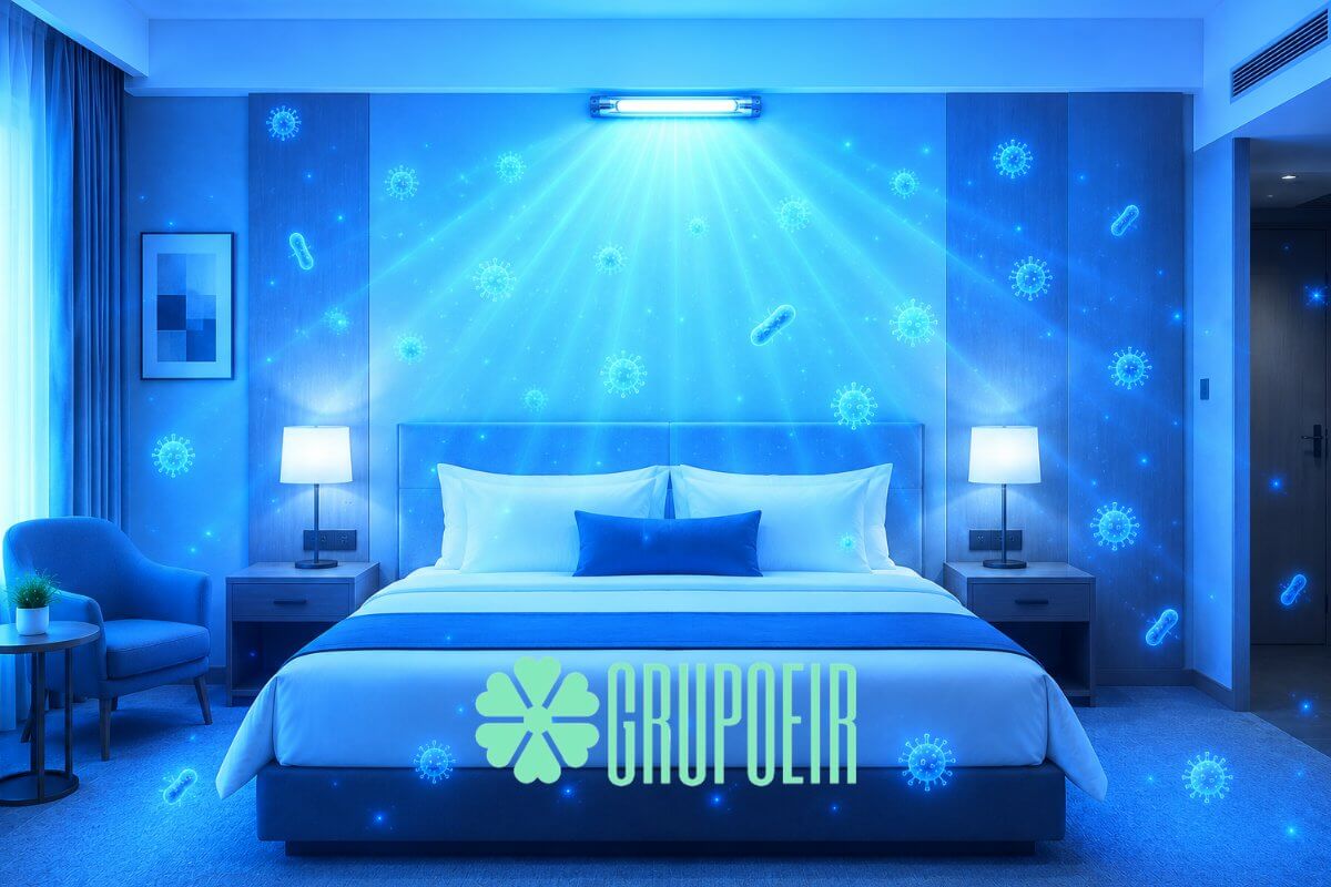 Lamparas Germicidas UVC para Hoteles Mexico Grupoeir