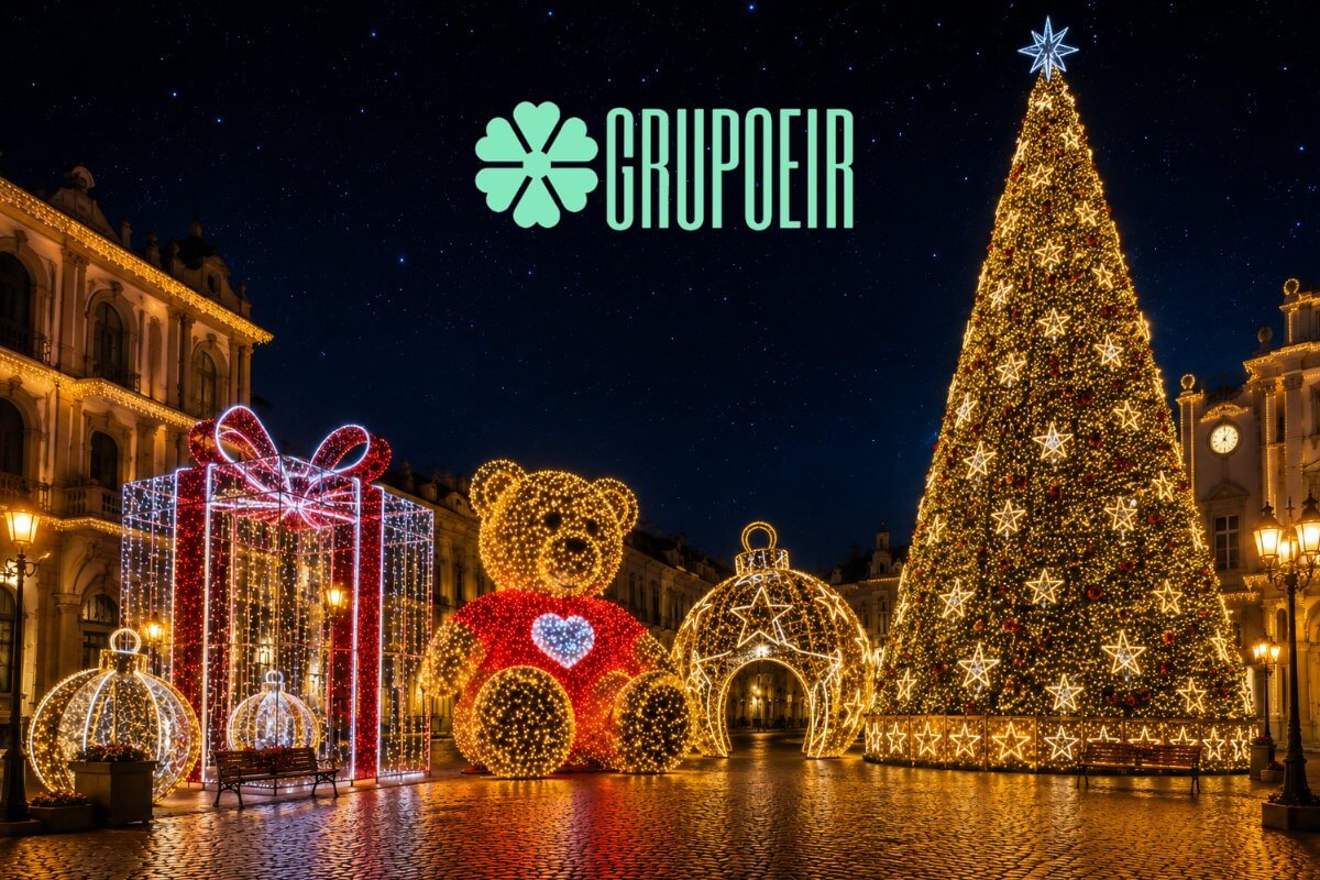 Luces de Navidad para Ayuntamientos y Proyectos de Gobierno Mexico Grupoeir