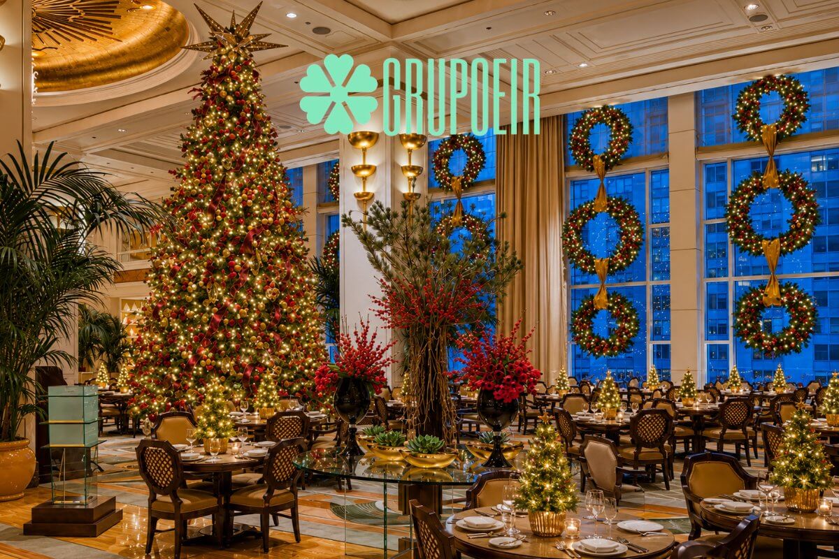 Luces de Navidad para Hoteles y Restaurantes Mexico Grupoeir