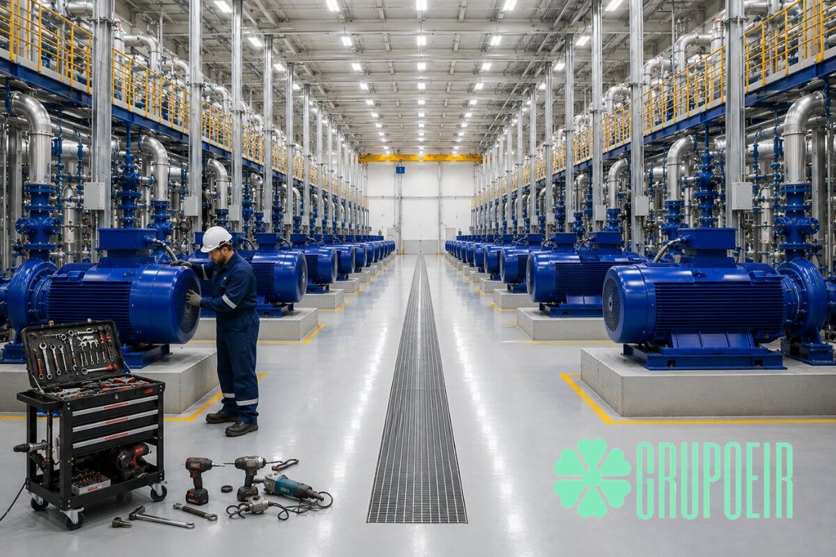 Como instalar de forma correcta Tolvas para Motores Electricos Mexico Grupoeir
