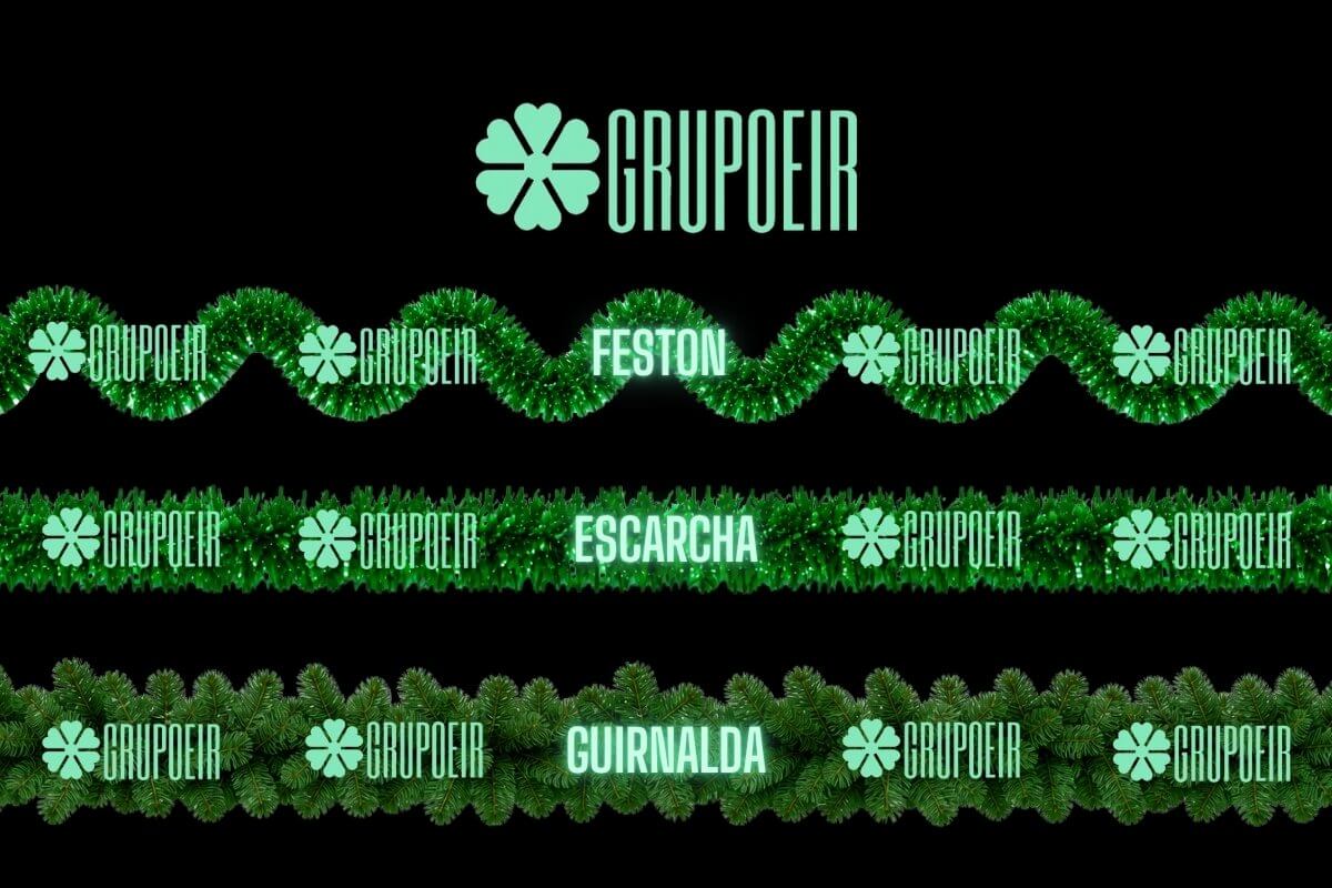Diferencia entre feston, escarcha y guirnalda Grupoeir Mexico