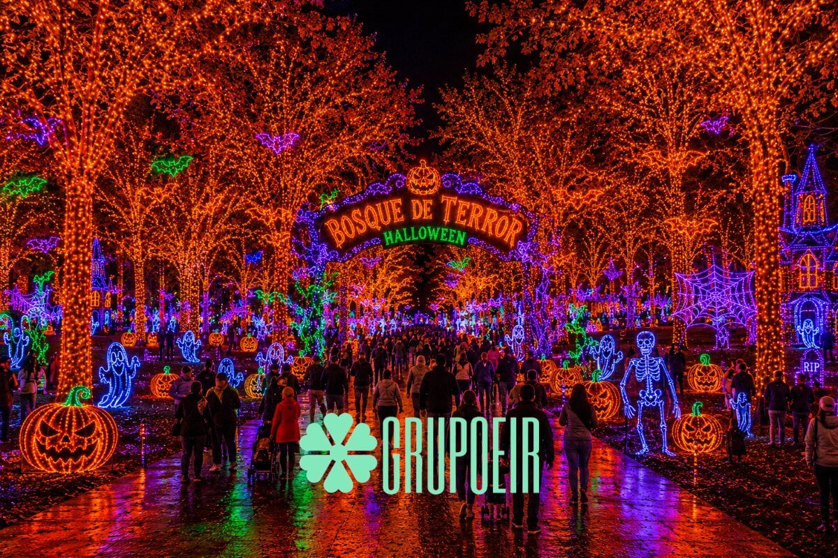 Feston Decorativo Adornos Halloween Mexico Grupoeir