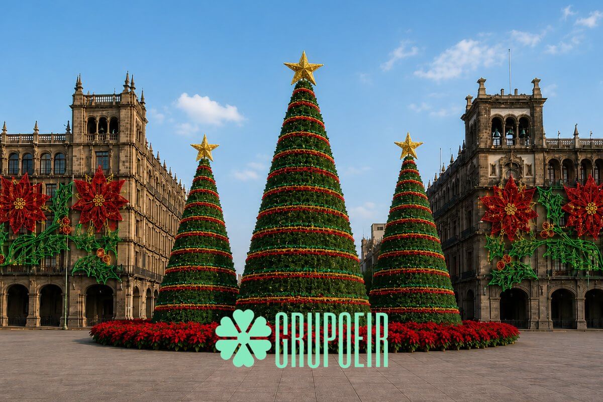 Feston Navideño Decorativo Adornos Navidad Mexico Grupoeir
